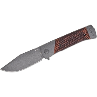 Old Timer Frontier Manual Folding Knife 3-1/2" Clip Point Blade Rosewood