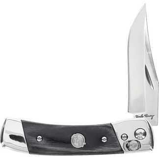 Uncle Henry PLB5 Folding Knife 2-9/10" Clip Point Blade Black