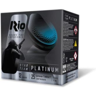 Rio Star Team Evo Platinum Shotshell 12ga 2-3/4" 1-1/8"oz 1235 fps #7.5 25/ct