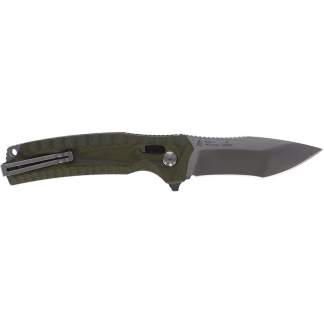 SOG Knives Hidaka XR Folding Knife 4" Modified Tanto Blade Olive Box