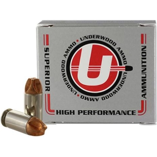Underwood Ammo Xtreme Defender Ammunition .45 Auto 135gr Solid 1240 fps 20/ct