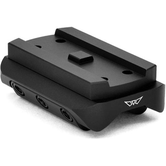 Warne Shotgun Rib Mount for Aimpoint T1-T2 Red Dot Black - MOUNT ONLY