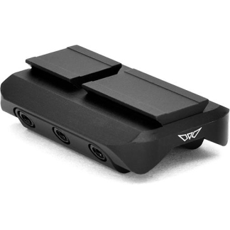 Warne Shotgun Rib Mount for Aimpoint ACRO Red Dot Black - MOUNT ONLY