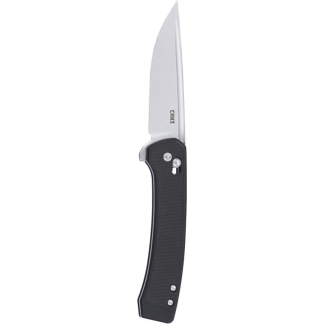 CRKT Q Compact Folding Knife 3" Drop Point Blade Black