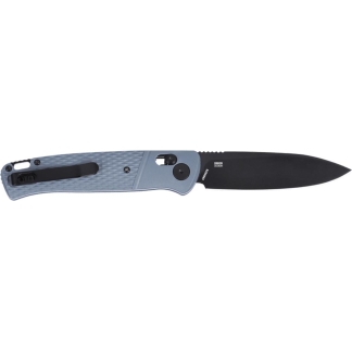 CRKT Counterpart Folding Knife 3-2/5" Drop Point Blade Black Grey