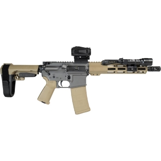 Shark Coast Tumbleweed AR Pistol Bundle 5.56mm 30rd Magazine 10.5'' Threaded Barrel Vortex Sparc Red Dot Streamlight ProTac SBA3 Brace