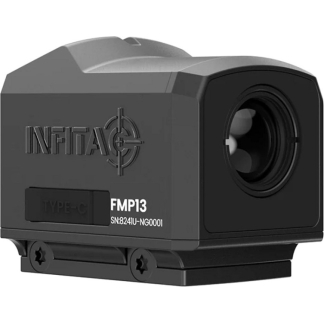 INFITAC Fast Mini Pistol Sight - Black | Thermal Tech | Touch Screen | Standard RMR Footprint | Auto Brightness
