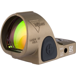 TRIJICON SRO ADJ SIGHT LED 1MOA RD BRWN