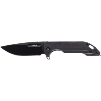 KA-BAR MARK 25 FOLDER 3.75" - BLACK LINER LOCK D2