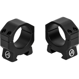 ATHLON RINGS ARMOR 30MM LOW - 0.89" HEIGTH BLACK