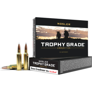 NOSLER TROPHY GRADE 6MM CM - 90GR ACCUBOND TIP 20RD 10BX/CS