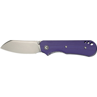 CIVIVI KNIFE CRABBY 2.7" G-10 - PURPLE STONEWASH LINER LOCK