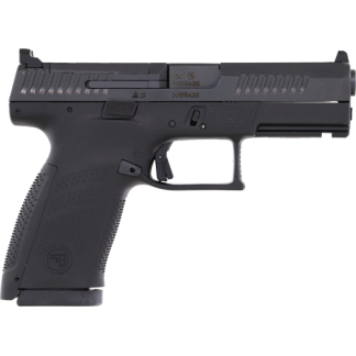 CZ P-10 C OR 9MM FS 15-SHOT - REVERSIBLE MAG CATCH BLACK