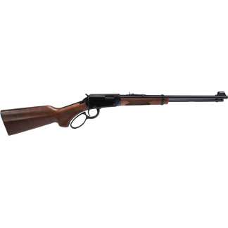 HENRY H1 WESTERN LEVER RIFLE - 22/S/L/LR 18.5" BLUED WALNUT