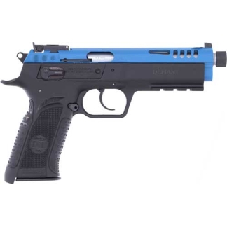 TANFOGLIO FORCE 22LR 4.9" - POLY FRAME BLUE STEEL SLIDE