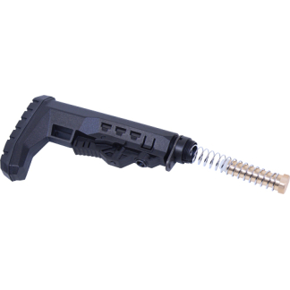 GUNTEC AR15 M.P.M. STOCK - MULTI POINT MOD STOCK BLACK
