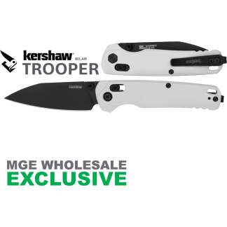 KERSHAW BEL AIR TROOPER WHT/BK