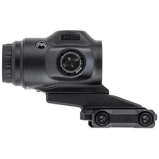 Compact black bike computer head unit with mounting bracket on a handlebars clamp