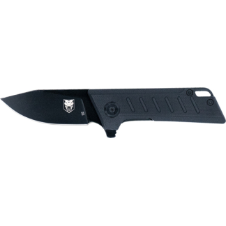 COBRATEC SMALL RIPTIDE FOLDER - 2" BLACK/BLACK D2 BLADE