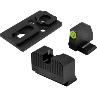 XS MINIMALIST TRITIUM SIGHT & - OPTIC PLATE ACRO S&W M&P