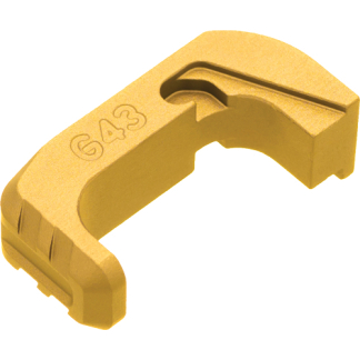 TYRANT CNC FOR GLOCK 43x 48 - EXTENDED MAG RELEASE GOLD