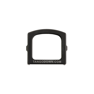 Black U-shaped frame with a central opening and 'TANGODOWN.COM' printed along the bottom.