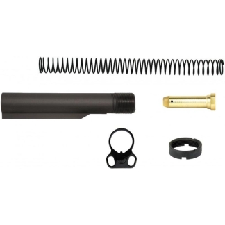 TacFire AR-15 6-Position Mil-Spec Buffer Tube Kit with Dual Loop End Plate