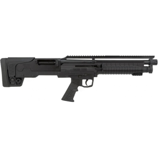 Escort BullTac Auto Shotgun 20ga 3" Chamber 5rd Magazine 18'' Barrel Full Length Pic Rail & Pop Up Sights Black