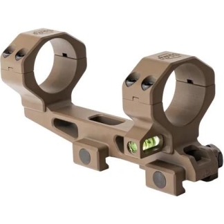 RPM Bravo 30mm Cantilever Mount (1.50'') With Co-Linear Bubble Level FDE