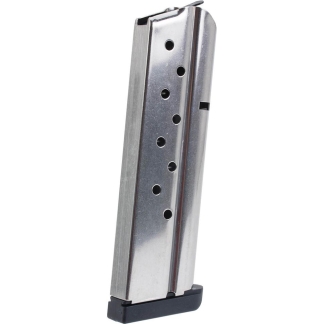 Check-Mate Full Size1911 Handgun Magazine Stainless Steel .38 Super 9/rd