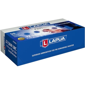 Lapua LWC Pistol Ammo 32 S&W Long 98gr 787 fps 50/ct