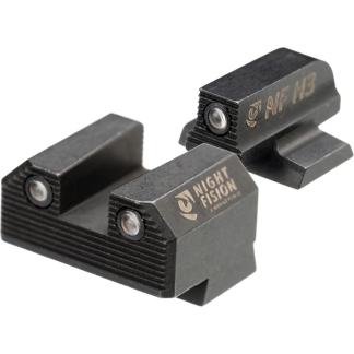 Night Fision Optics Ready Stealth Series Handgun Night Sights for Canik Mete SF/TP9 Black