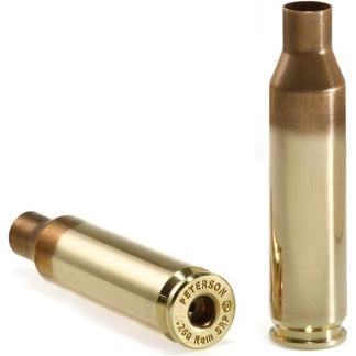Peterson SRP(Small Rifle Primer) Unprimed Brass 260 Rem - 50/ct