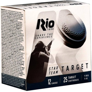 Rio Star Team Target Low Recoil Shotshells 12ga 2-3/4" 1oz #8.5 1200 fps 25/ct