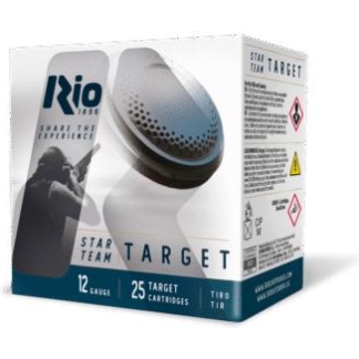 Rio Star Team Target Shotshells 12ga 2-3/4" 1-1/8oz #8.5 1250 fps 25/ct