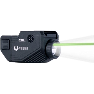 Viridian C5L Custom Ruger RXM Green Laser 580 Lumen Light - Rechargeable Black