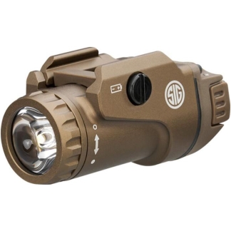 Sig Sauer Foxtrot1X Handgun Weapon Light for Compact and Full Sig 450 Lumen FDE