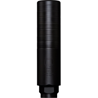 Q SHORT CHOP SUPPRESSOR 8.6 BLK SS 1.75" BLACK REAR END