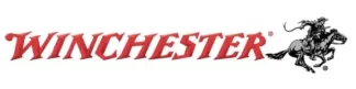 Winchester logo: red stylized wordmark with a black horse and rider on the right.