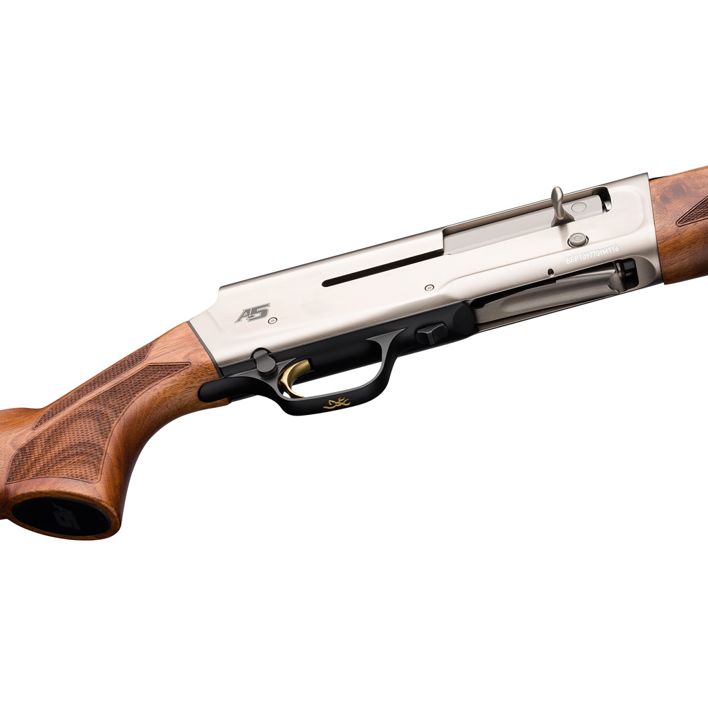 1212973_3 | ATFirearms Lever-action rifle with a walnut stock and silver metal receiver on a white background.