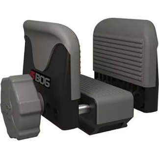 Gray automatic door/gate closer with a mounting bracket and hinge arm, used to close a door or gate automatically