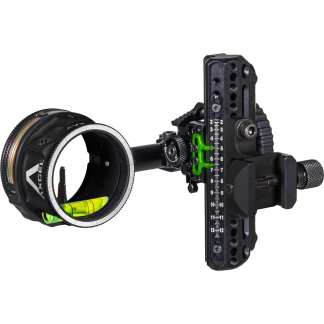 Black cinema matte box with adjustable European-style rig and bubble level attached to a rail-based support system