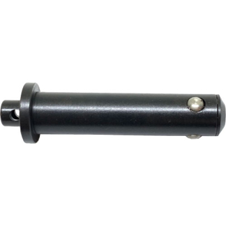 Spring-loaded detent pin with a ball end, used to lock or align components.