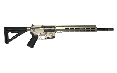 WMD556NIBX-300BO_1 | ATFirearms AR-15 style semi-automatic rifle shown in profile with black stock and tan handguard.