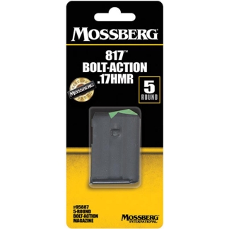 Mossberg 817 bolt-action .17 HMR 5-round magazine in packaging