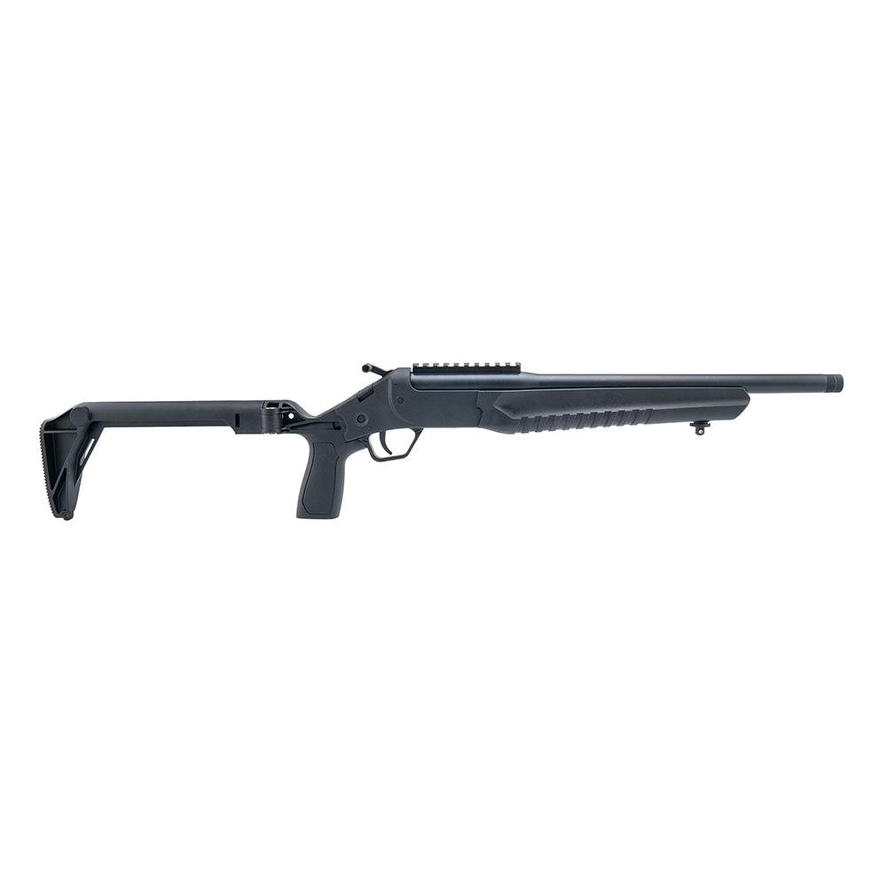 https3A2F2Fmediachattanoogashootingcom2Fimages2Fproduct2FTELWC0556BKFS2FTELWC300BBKFS1 | ATFirearms Side view of a black semi-automatic rifle with an adjustable stock and pistol grip