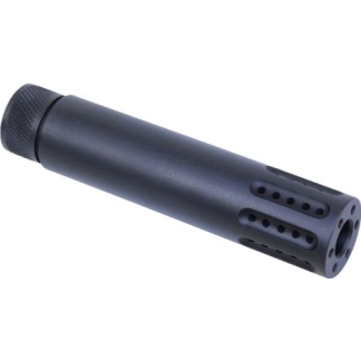 GUNTEC SLIP OVER BARREL SHROUD - MULTI PORT MUZZLE BRAKE AR15
