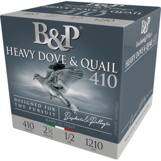 B&P 410 2.5" 1/2OZ #6 - 1210FPS 250RD CASE LOT