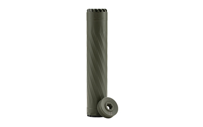 ANXX-223-OD-L_2jpg | ATFirearms Olive green cylindrical tool with a ribbed surface and a small wheel at the base.