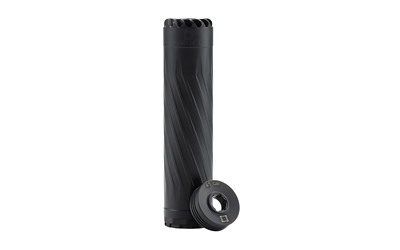 ANXX-45-B_2jpg | ATFirearms Black twist drill bit accessory with spiral flutes and a separate circular collar on a white background.